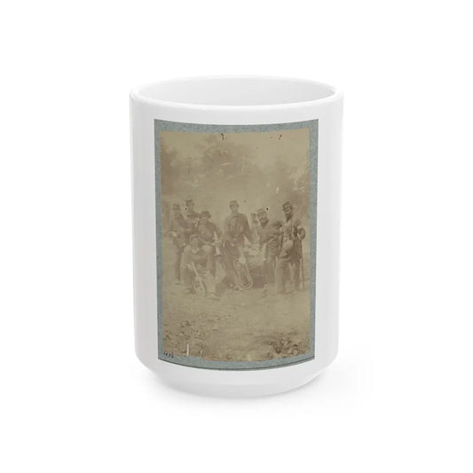 2d Rhode Island Infantry 027 (U.S. Civil War) White Coffee Mug-15oz-Go Mug Yourself