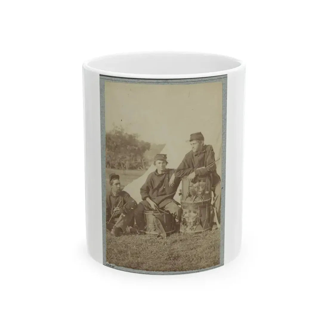 2d Rhode Island Infantry 028 (U.S. Civil War) White Coffee Mug 11oz - Go Mug Yourself