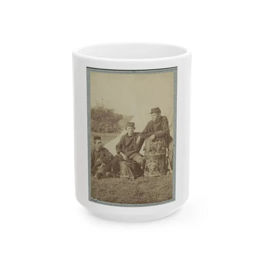 2d Rhode Island Infantry 028 (U.S. Civil War) White Coffee Mug 15oz - Go Mug Yourself