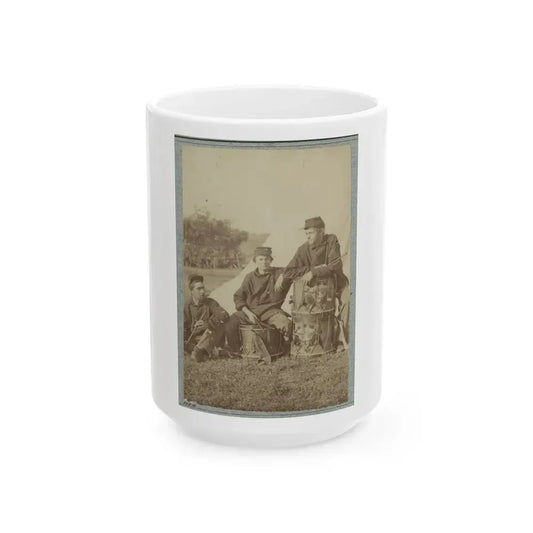 2d Rhode Island Infantry 028 (U.S. Civil War) White Coffee Mug 15oz - Go Mug Yourself