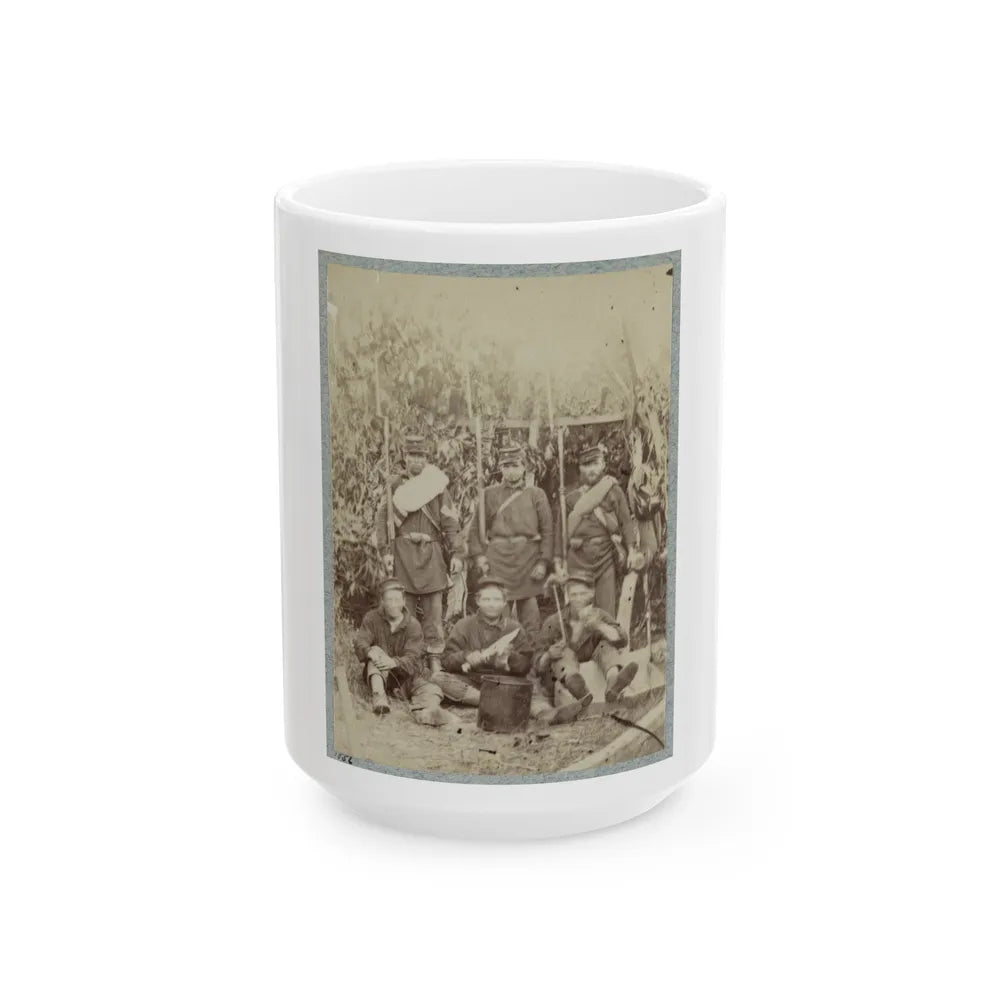 2d Rhode Island Infantry 029 (U.S. Civil War) White Coffee Mug-15oz-Go Mug Yourself