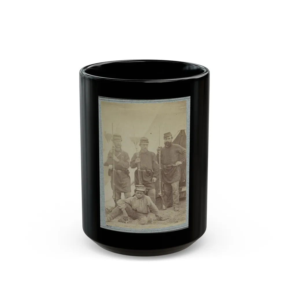 2d Rhode Island Infantry 030 (U.S. Civil War) Black Coffee Mug-15oz-Go Mug Yourself