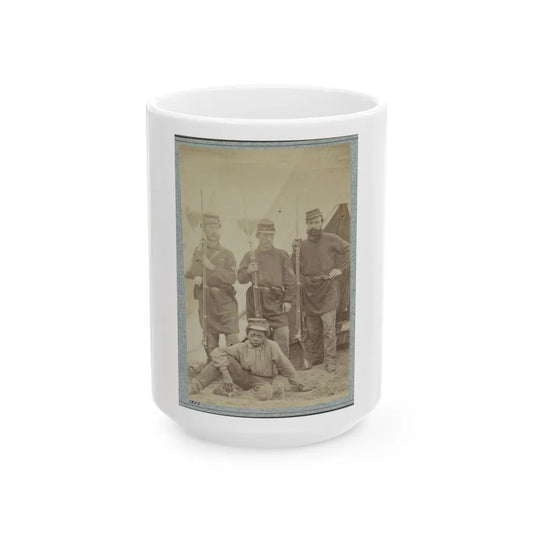 2d Rhode Island Infantry 030 (U.S. Civil War) White Coffee Mug-15oz-Go Mug Yourself