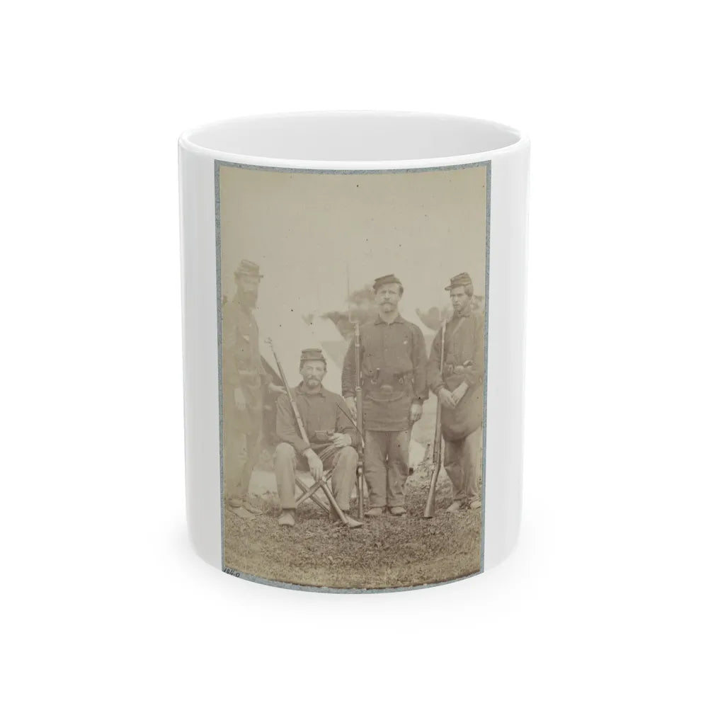 2d Rhode Island Infantry 032 (U.S. Civil War) White Coffee Mug-11oz-Go Mug Yourself