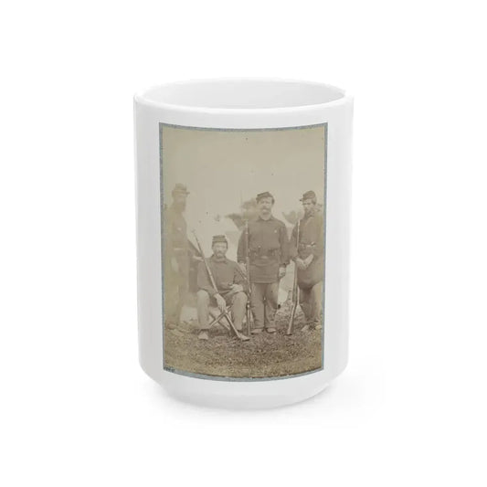 2d Rhode Island Infantry 032 (U.S. Civil War) White Coffee Mug 15oz - Go Mug Yourself