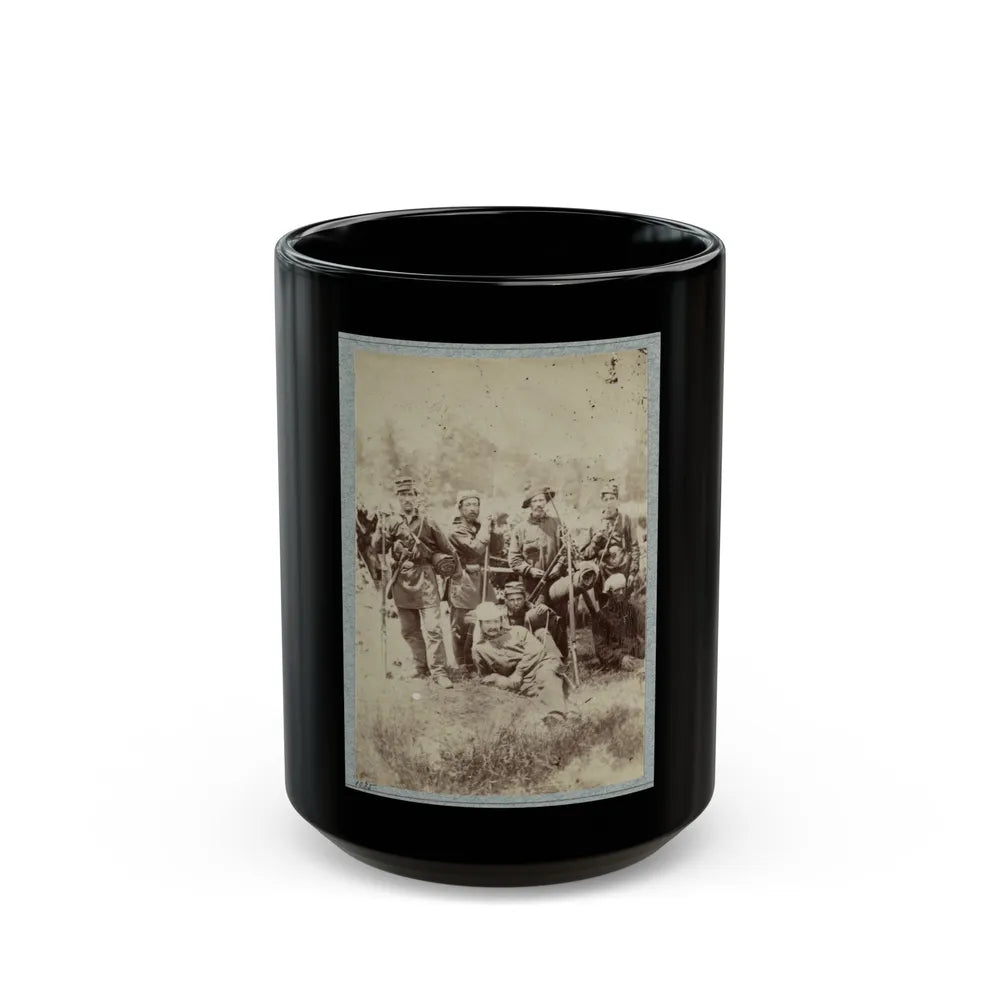 2d Rhode Island Infantry 033 (U.S. Civil War) Black Coffee Mug-15oz-Go Mug Yourself