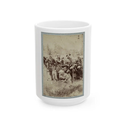 2d Rhode Island Infantry 033 (U.S. Civil War) White Coffee Mug-15oz-Go Mug Yourself