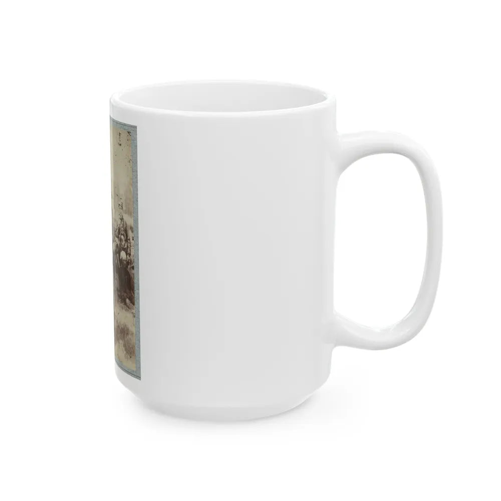 2d Rhode Island Infantry 033 (U.S. Civil War) White Coffee Mug-Go Mug Yourself