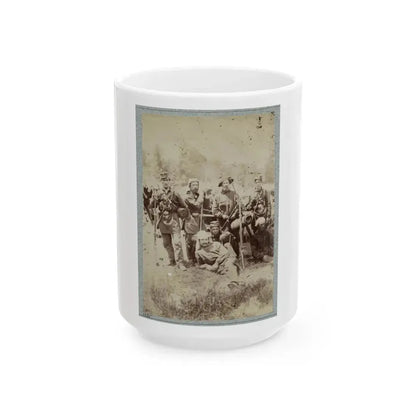 2d Rhode Island Infantry 033 (U.S. Civil War) White Coffee Mug 15oz - Go Mug Yourself