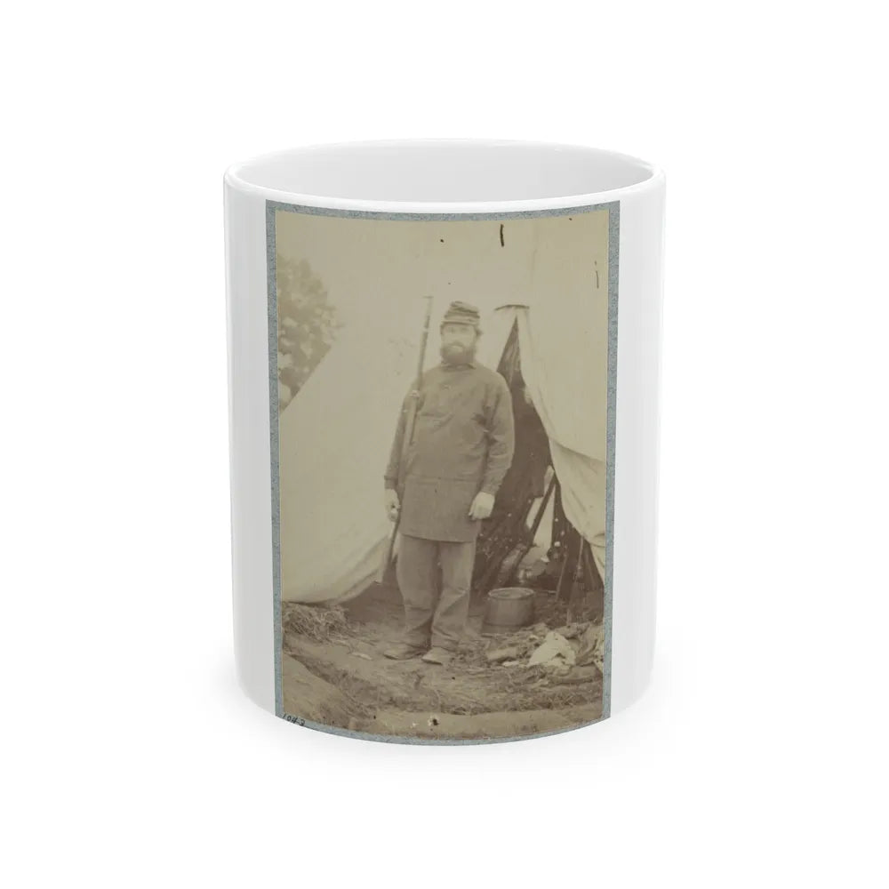 2d Rhode Island Infantry 034 (U.S. Civil War) White Coffee Mug-11oz-Go Mug Yourself