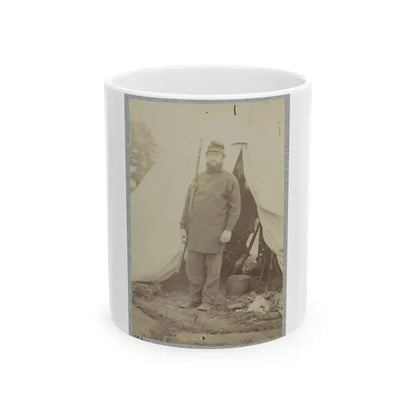 2d Rhode Island Infantry 034 (U.S. Civil War) White Coffee Mug 11oz - Go Mug Yourself