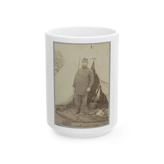 2d Rhode Island Infantry 034 (U.S. Civil War) White Coffee Mug 15oz - Go Mug Yourself