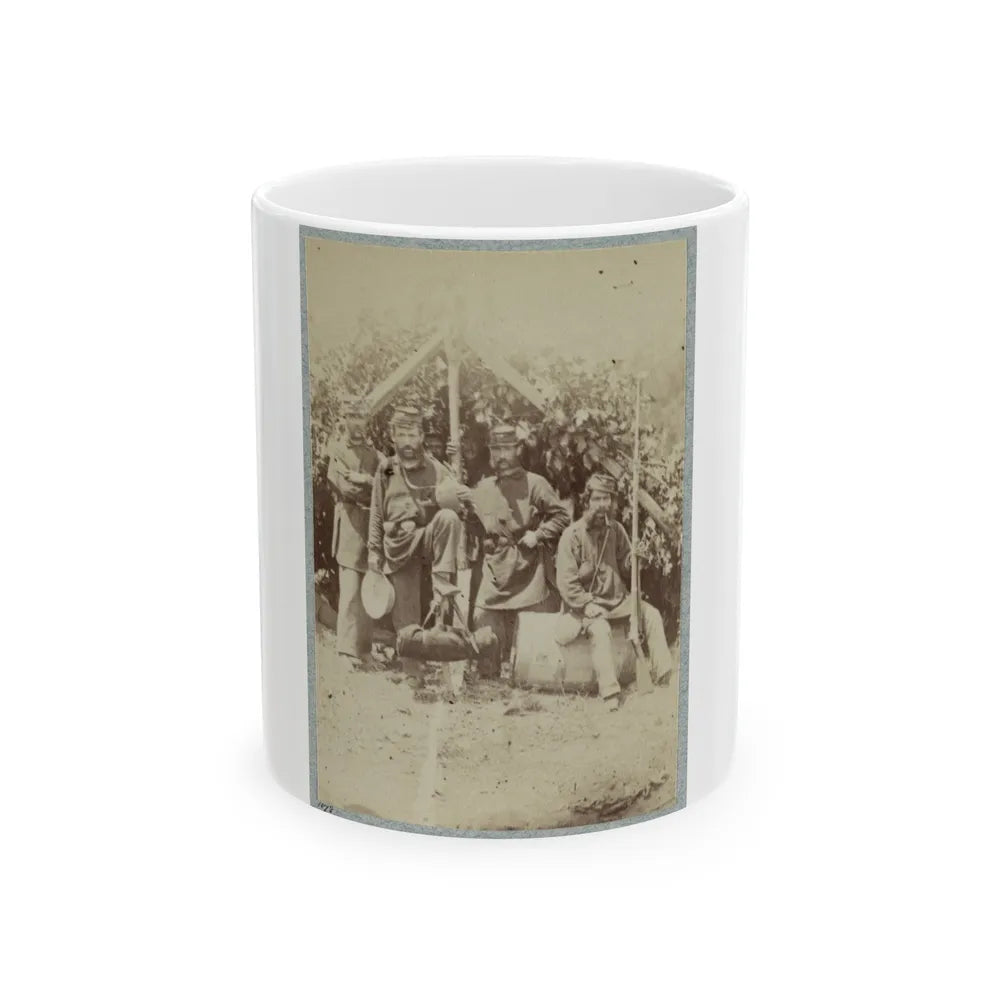 2d Rhode Island Infantry 035 (U.S. Civil War) White Coffee Mug-11oz-Go Mug Yourself