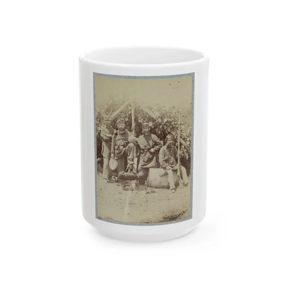 2d Rhode Island Infantry 035 (U.S. Civil War) White Coffee Mug-15oz-Go Mug Yourself