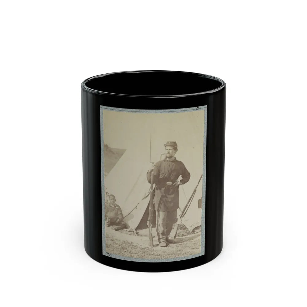 2d Rhode Island Infantry 036 (U.S. Civil War) Black Coffee Mug-11oz-Go Mug Yourself