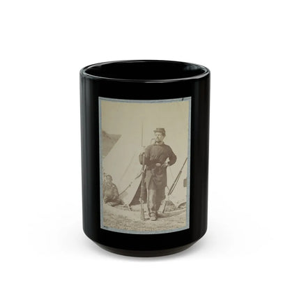 2d Rhode Island Infantry 036 (U.S. Civil War) Black Coffee Mug-15oz-Go Mug Yourself