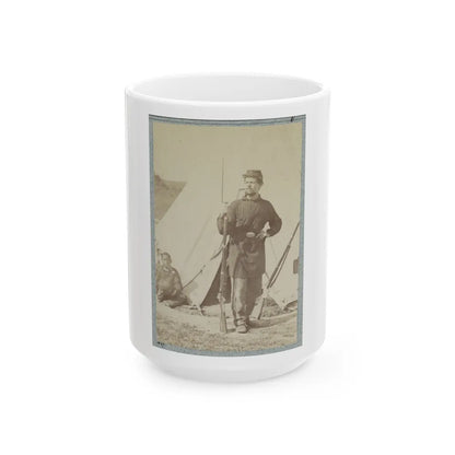 2d Rhode Island Infantry 036 (U.S. Civil War) White Coffee Mug-15oz-Go Mug Yourself