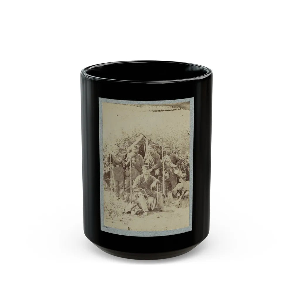 2d Rhode Island Infantry 038 (U.S. Civil War) Black Coffee Mug-15oz-Go Mug Yourself