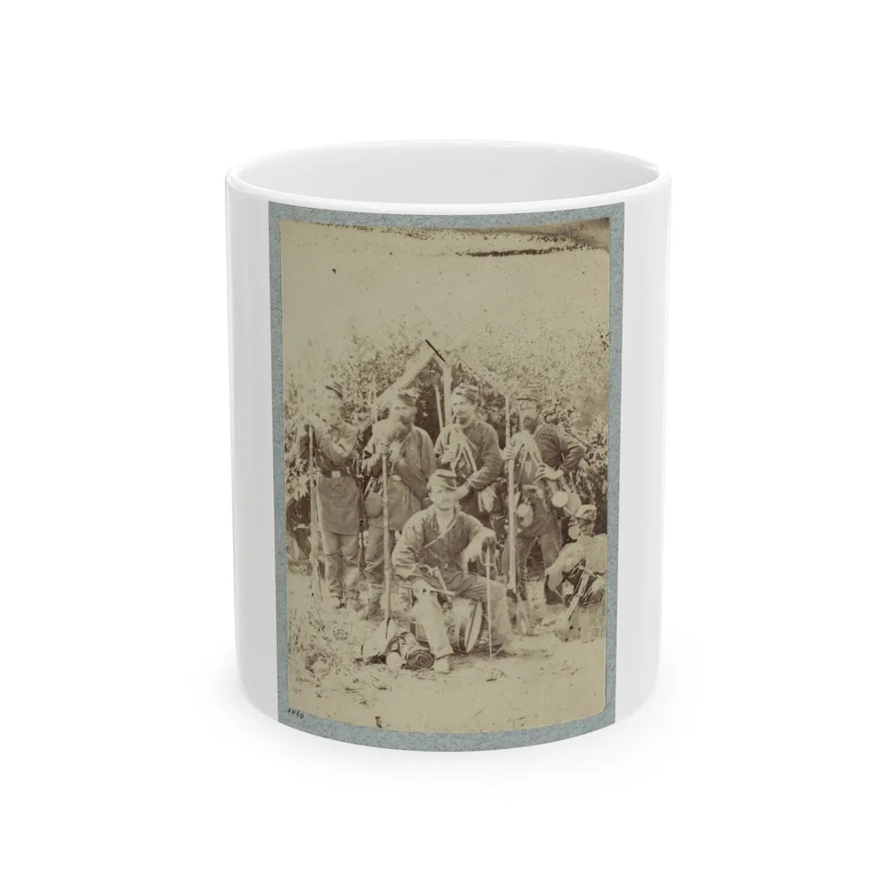 2d Rhode Island Infantry 038 (U.S. Civil War) White Coffee Mug-11oz-Go Mug Yourself