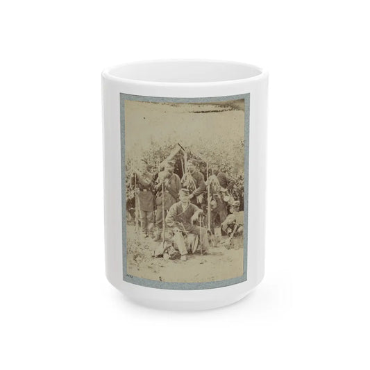 2d Rhode Island Infantry 038 (U.S. Civil War) White Coffee Mug-15oz-Go Mug Yourself