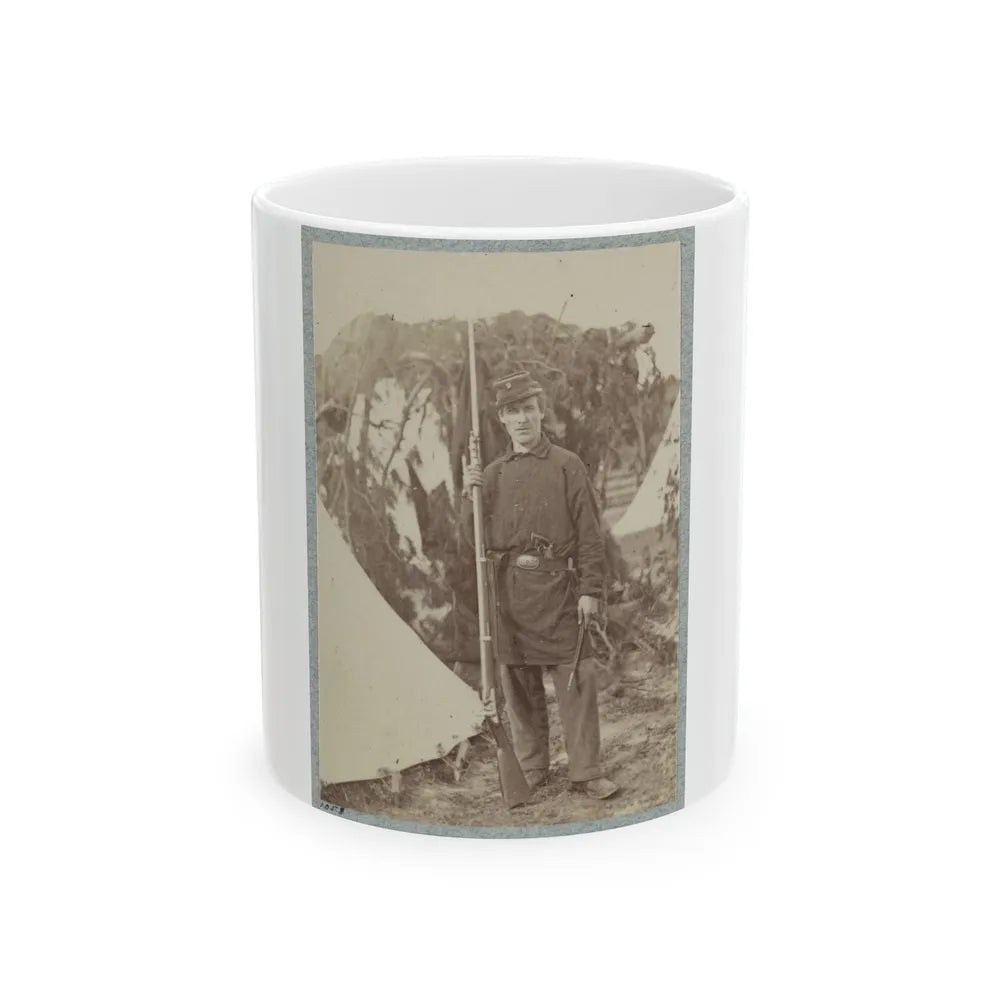 2d Rhode Island Infantry 039 (U.S. Civil War) White Coffee Mug-11oz-Go Mug Yourself