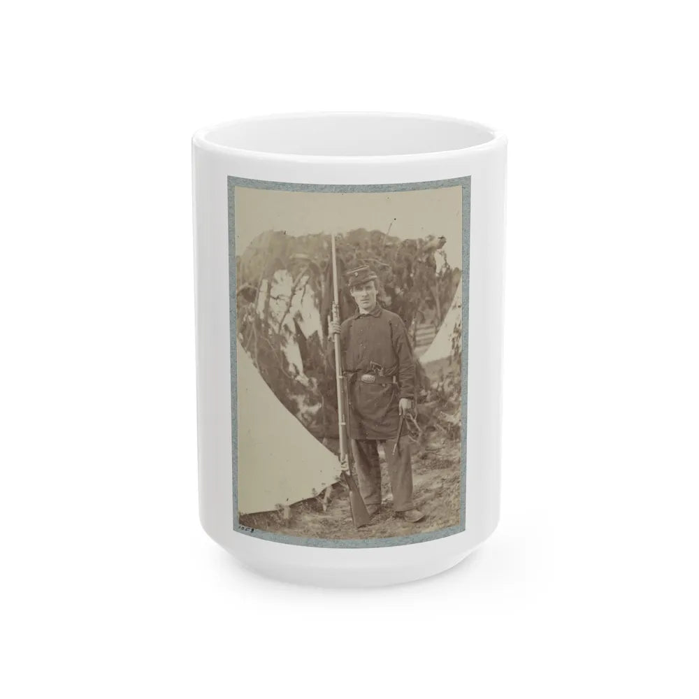 2d Rhode Island Infantry 039 (U.S. Civil War) White Coffee Mug-15oz-Go Mug Yourself