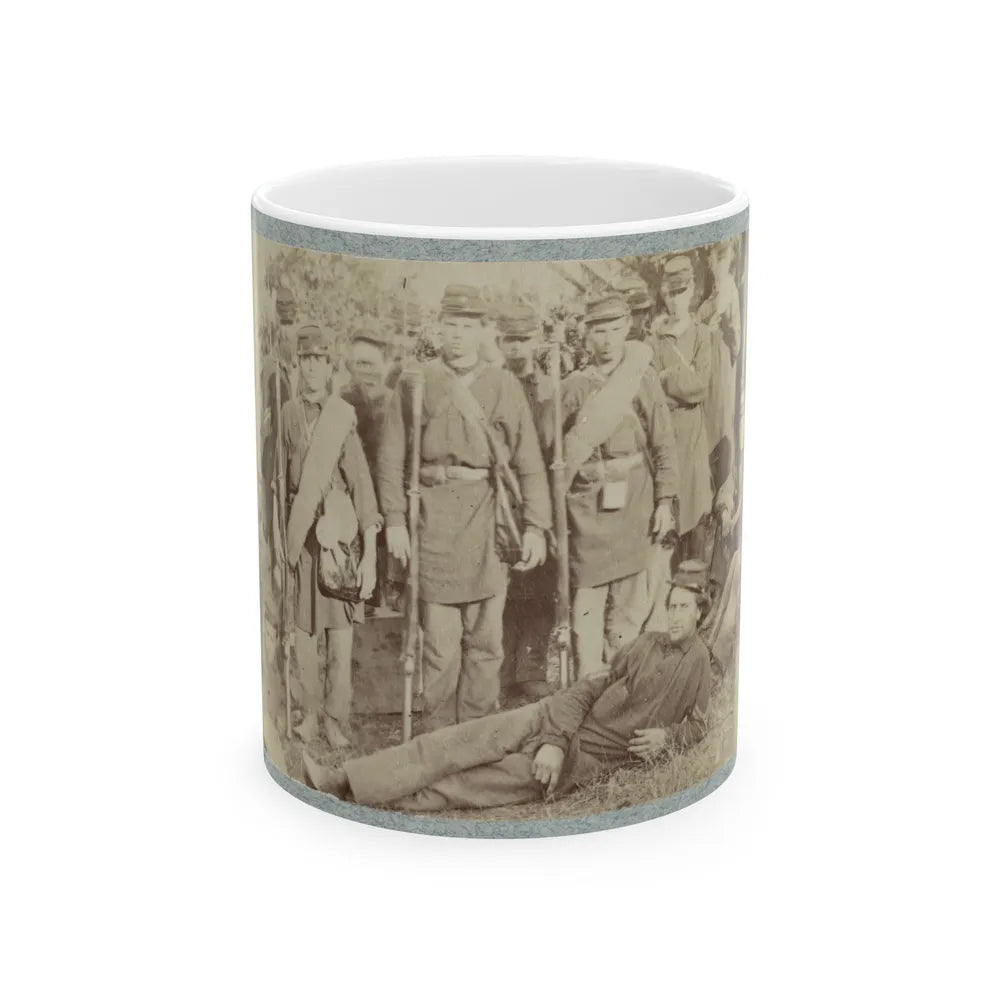 2d Rhode Island Infantry 040 (U.S. Civil War) White Coffee Mug-11oz-Go Mug Yourself