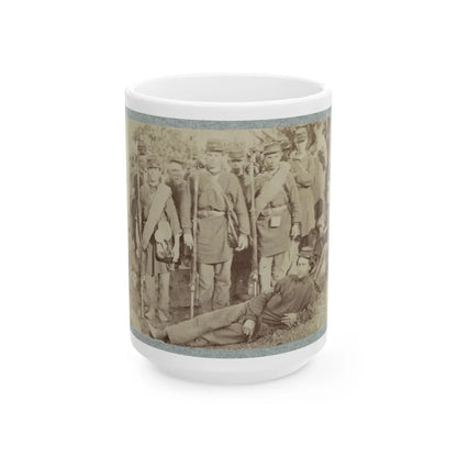 2d Rhode Island Infantry 040 (U.S. Civil War) White Coffee Mug-15oz-Go Mug Yourself