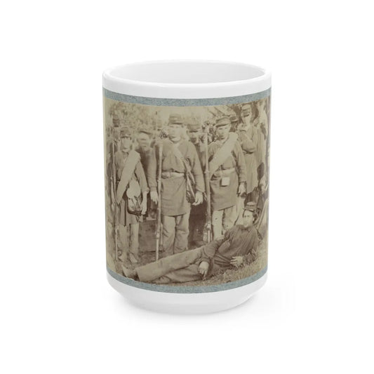 2d Rhode Island Infantry 040 (U.S. Civil War) White Coffee Mug-15oz-Go Mug Yourself