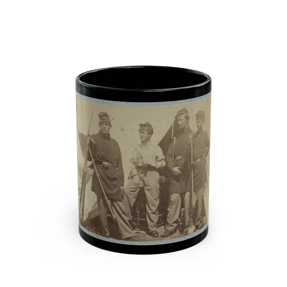 2d Rhode Island Infantry (U.S. Civil War) Black Coffee Mug-11oz-Go Mug Yourself