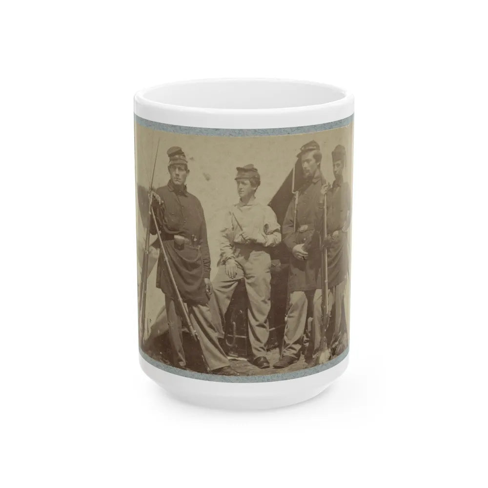 2d Rhode Island Infantry (U.S. Civil War) White Coffee Mug-15oz-Go Mug Yourself