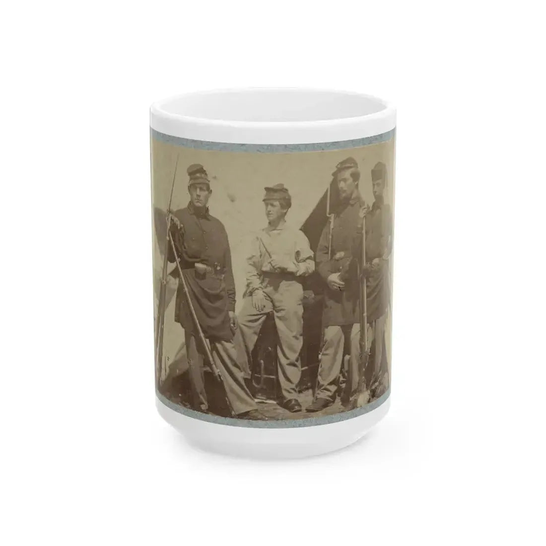 2d Rhode Island Infantry (U.S. Civil War) White Coffee Mug 15oz - Go Mug Yourself