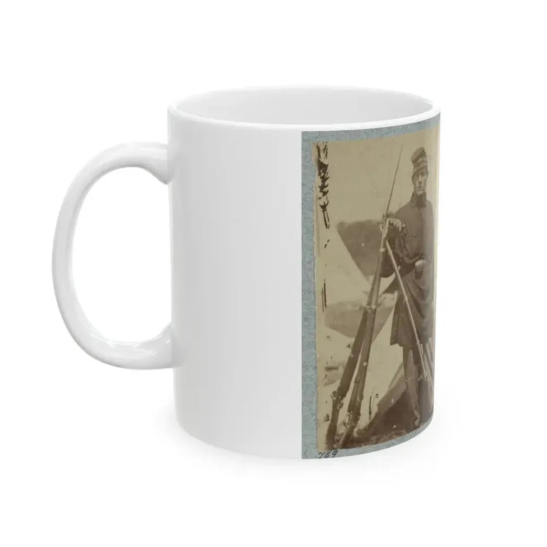 2d Rhode Island Infantry (U.S. Civil War) White Coffee Mug - Go Mug Yourself