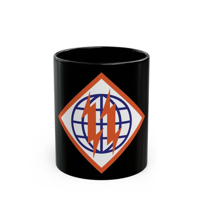 2d Signal Brigade (U.S. Army) Black Coffee Mug-11oz-Go Mug Yourself