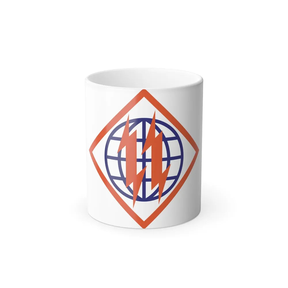 2d Signal Brigade (U.S. Army) Color Changing Coffee Mug-11oz-Go Mug Yourself