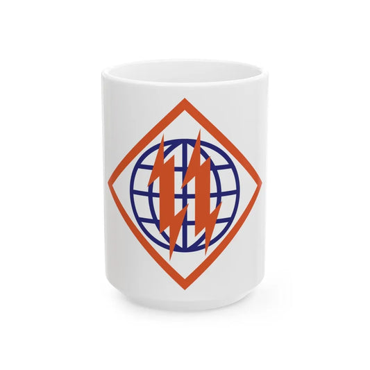 2d Signal Brigade (U.S. Army) White Coffee Mug-15oz-Go Mug Yourself