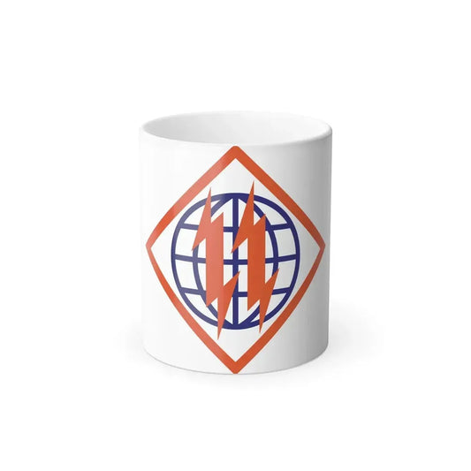 2d Signal Brigade (U.S. Army) Color Changing Coffee Mug 11oz - Go Mug Yourself
