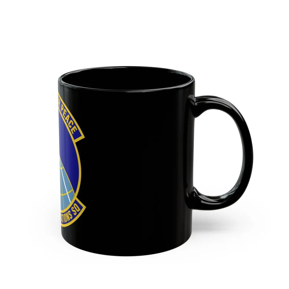 2d Space Operations Squadron (U.S. Air Force) Black Coffee Mug-Go Mug Yourself