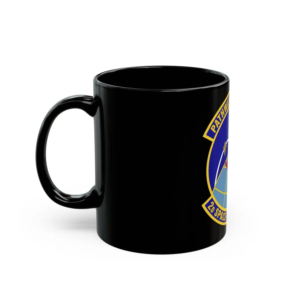 2d Space Operations Squadron (U.S. Air Force) Black Coffee Mug-Go Mug Yourself