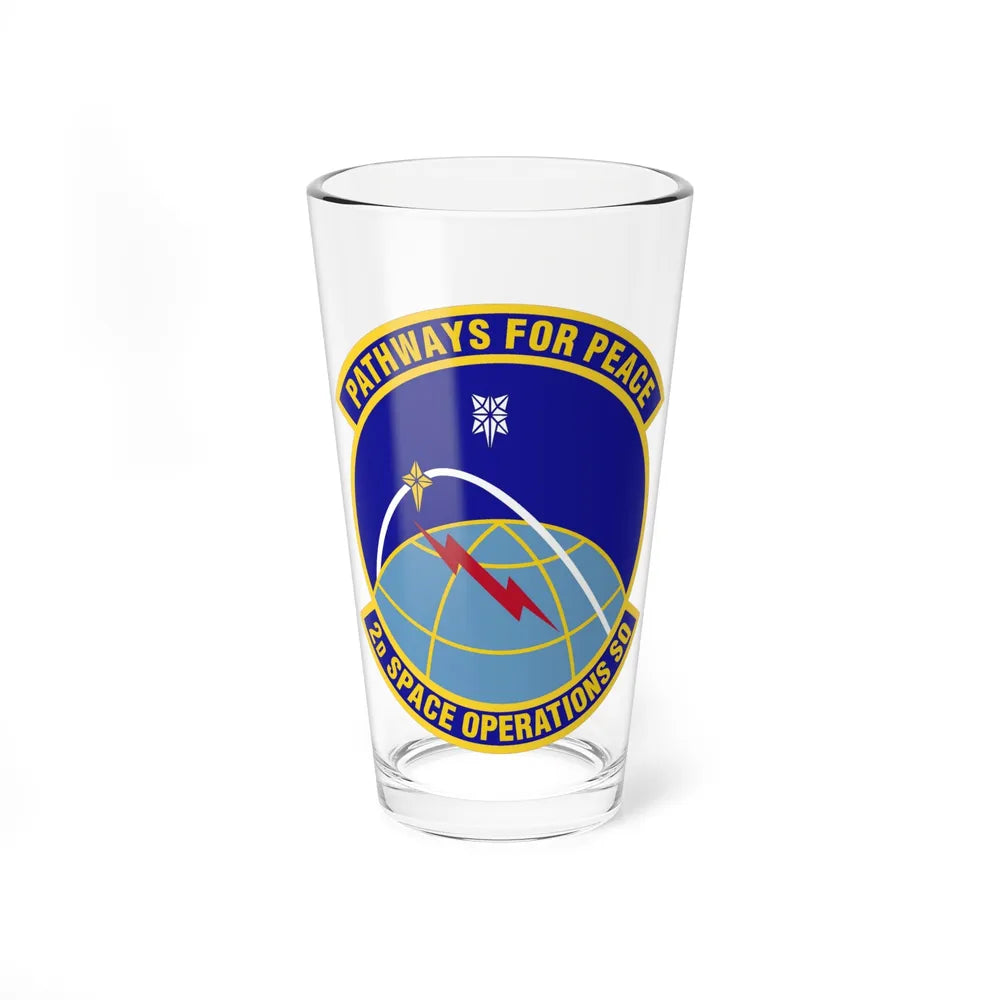 2d Space Operations Squadron (U.S. Air Force) Pint Glass 16oz-16oz-Go Mug Yourself