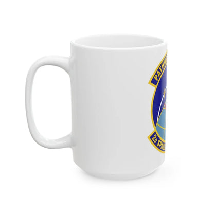 2d Space Operations Squadron (U.S. Air Force) White Coffee Mug-Go Mug Yourself