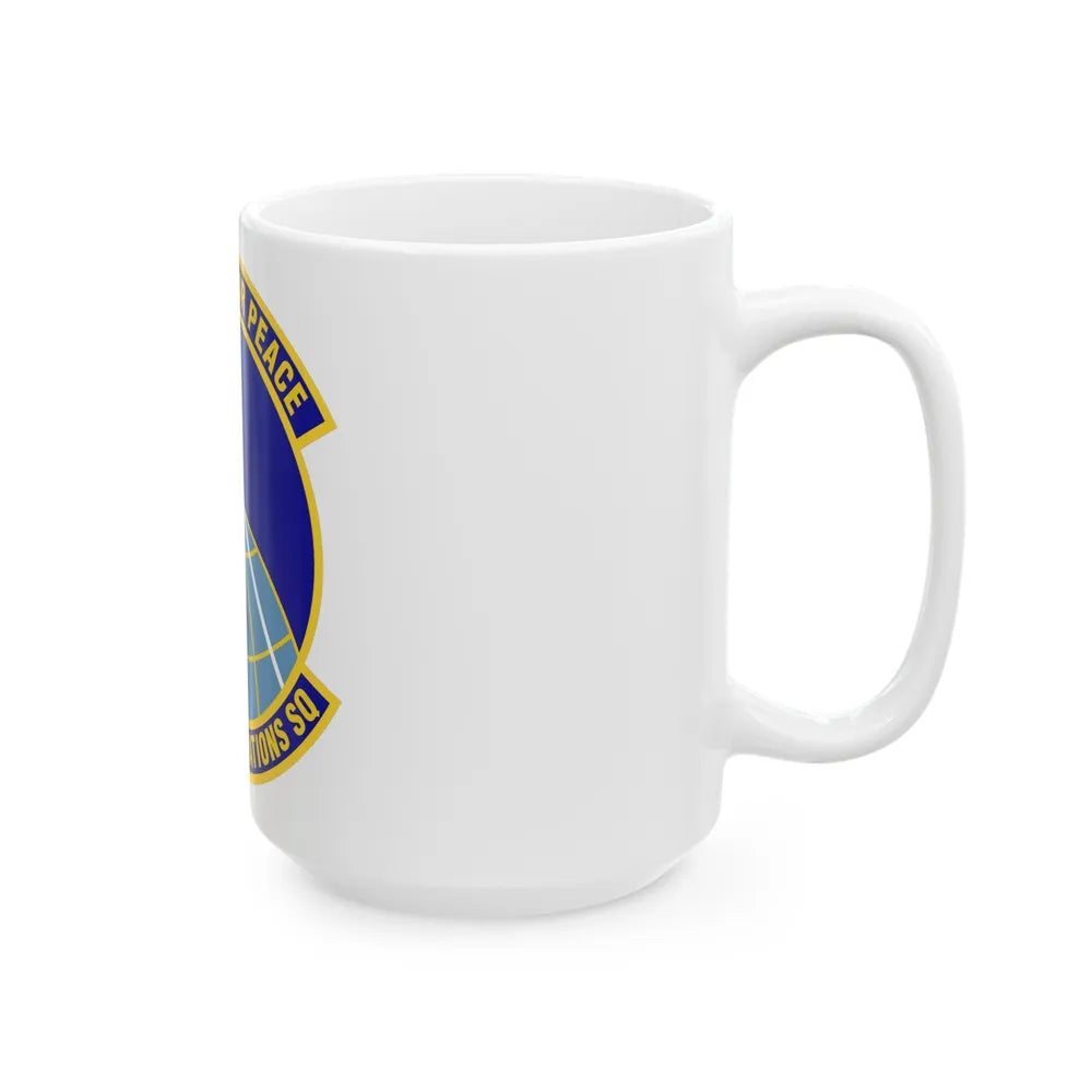 2d Space Operations Squadron (U.S. Air Force) White Coffee Mug-Go Mug Yourself