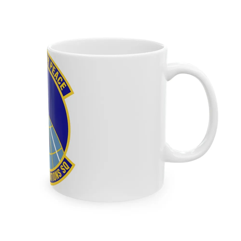 2d Space Operations Squadron (U.S. Air Force) White Coffee Mug-Go Mug Yourself