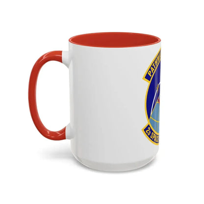 2d Space Operations Squadron (U.S. Air Force) Accent Coffee Mug - Go Mug Yourself