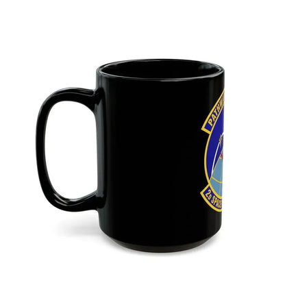 2d Space Operations Squadron (U.S. Air Force) Black Coffee Mug - Go Mug Yourself
