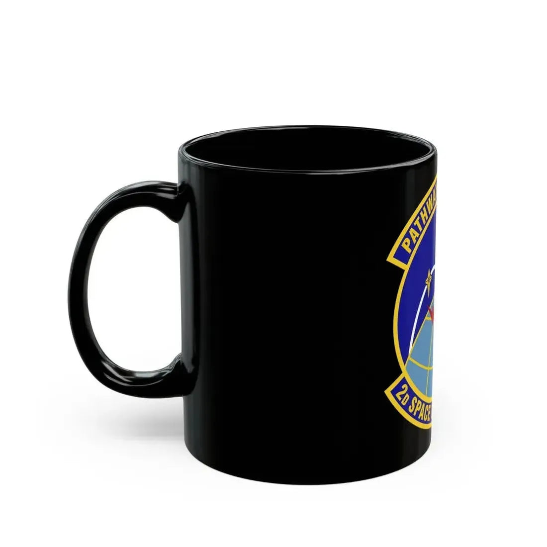 2d Space Operations Squadron (U.S. Air Force) Black Coffee Mug - Go Mug Yourself