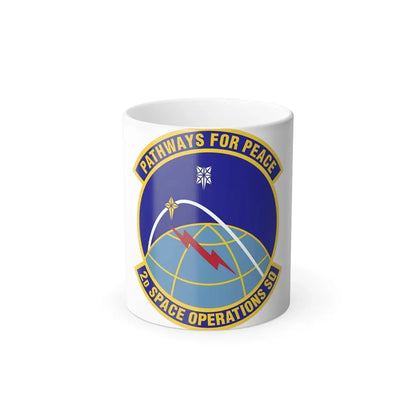 2d Space Operations Squadron (U.S. Air Force) Color Changing Coffee Mug 11oz - Go Mug Yourself