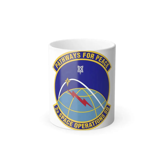2d Space Operations Squadron (U.S. Air Force) Color Changing Coffee Mug 11oz - Go Mug Yourself