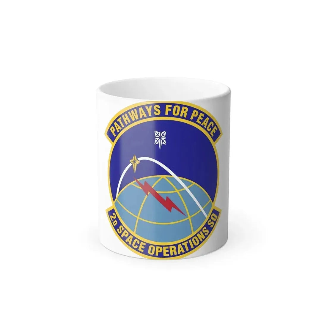 2d Space Operations Squadron (U.S. Air Force) Color Changing Coffee Mug 11oz - Go Mug Yourself