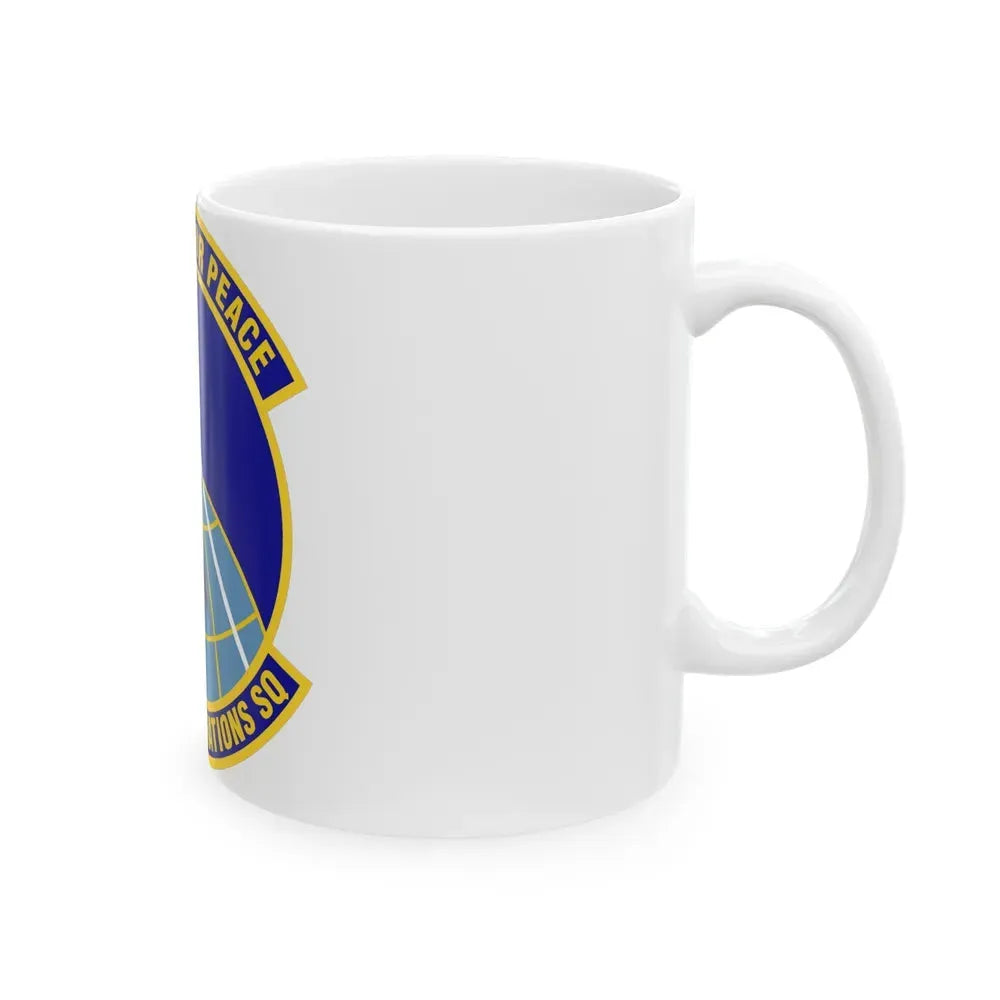 2d Space Operations Squadron (U.S. Air Force) White Coffee Mug - Go Mug Yourself